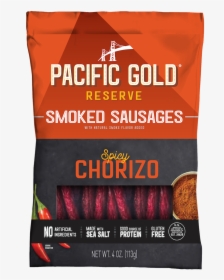 Pgr Spicy Chorizo Smoked Sausage 4 Oz - Pacific Gold Reserve Sweet Korean Bbq Pork Jerky, HD Png Download, Transparent PNG