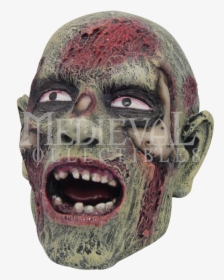 Walking Dead Zombie Face Png, Transparent Png, Transparent PNG
