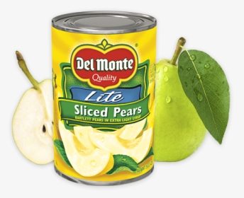 Sliced Pears - Lite - Delmonte Pear Halves, HD Png Download, Transparent PNG