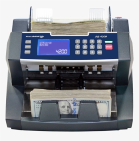 Accubanker Bank Grade Currency Counter With Counterfeit - Accubanker Ab4200, HD Png Download, Transparent PNG