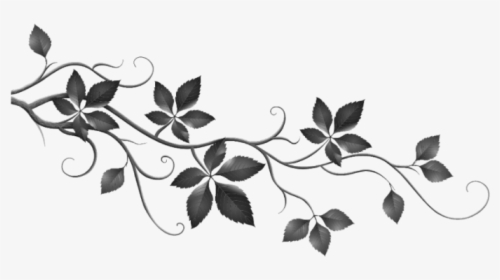 #branch #rama #leaves #hojas #black #negras #negro - Transparent Background Free Fall Clipart, HD Png Download, Transparent PNG