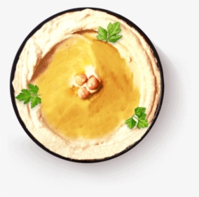 Hummus Png Image - Indian Food Top View, Transparent Png, Transparent PNG