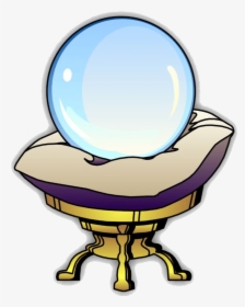 Magic Crystal Ball Clipart , Transparent Cartoons - Magic Crystal Ball Logo, HD Png Download, Transparent PNG