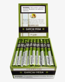 Garcia Y Vega Cigarillo Open Box - Garcia Vega Cigarillos Box, HD Png Download, Transparent PNG
