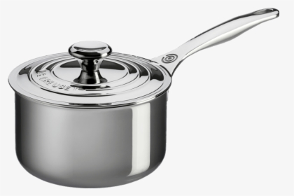 Le Creuset Stainless Steel Saucepan, HD Png Download, Transparent PNG