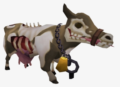 Old School Runescape Wiki - Runescape Cow, HD Png Download, free