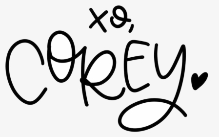 Xocoreysignature - Calligraphy, HD Png Download, Transparent PNG