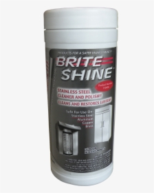 Brite Shine Stainless Steel Cleaner And Polish Wipes - Tread, HD Png Download, Transparent PNG