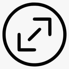 Full Screen Expand Maximize Ui Control - Icon, HD Png Download, Transparent PNG