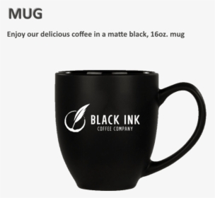 Black Ink Coffee Company Black Mug - Mug, HD Png Download, Transparent PNG