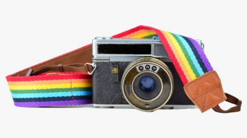 Rainbow Funky Camera Strap - Mirrorless Interchangeable-lens Camera, HD Png Download, Transparent PNG