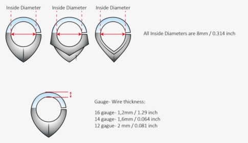 Size Guide Jewelry-02, HD Png Download , Transparent Png Image - PNGitem