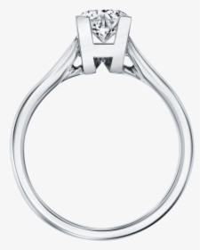Harry Winston H Engagement Ring, HD Png Download, Transparent PNG