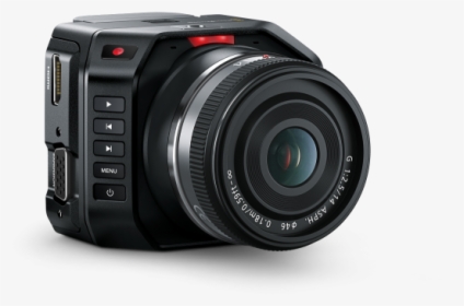 Blackmagic Microcinecam Leftanglehero - Blackmagic Micro Studio Camera 4k Lenses, HD Png Download, Transparent PNG