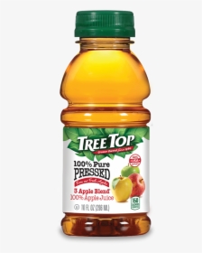 3 Apple Blend Pure Pressed Juice 10oz - Orange Juice Bottle Png, Transparent Png, Transparent PNG