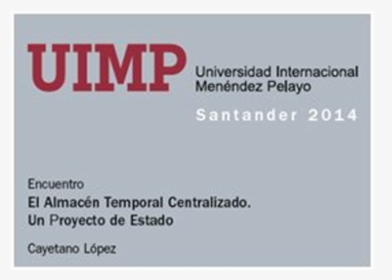 Menéndez Pelayo International University, HD Png Download, Transparent PNG