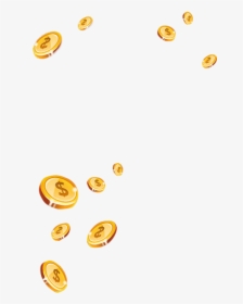 Floating Coin Gold Free Download Image - Coin Flying, HD Png Download, Transparent PNG