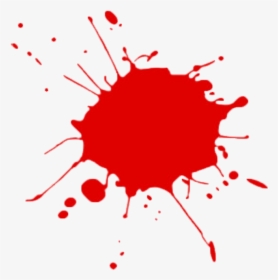 Blood Clipart Splotch - Cartoon Blood Splatter Png, Transparent Png, Transparent PNG