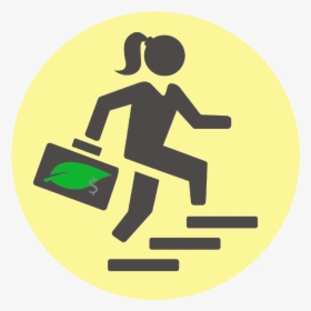 Female Career Progression Icon, HD Png Download, Transparent PNG