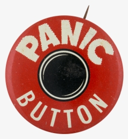 Panic Button Round Self Referential Button Museum - Circle, HD Png Download, Transparent PNG