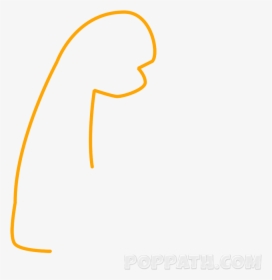 Begin With Sketching A Fist Shape With An Arm , Png, Transparent Png, Transparent PNG