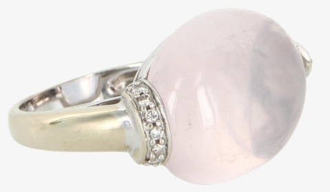 6 Point Star Rose Quartz Diamond East West Cocktail - Pre-engagement Ring, HD Png Download, Transparent PNG