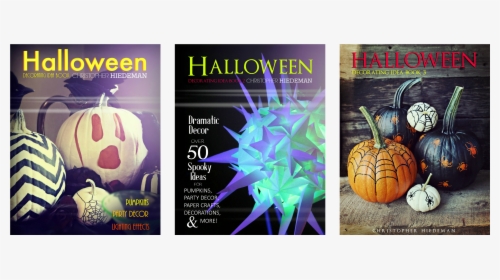 Halloween Book Covers Collage - Jack-o'-lantern, HD Png Download, Transparent PNG