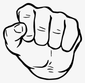 Fist Symbol - Hands In Handcuffs Drawing, HD Png Download, Transparent PNG