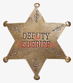 Clip Art Sheriff Star Images - Sheriff Star Vector, HD Png Download, Transparent PNG