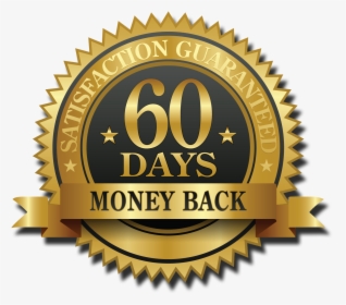 60 Day Money Back Guarantee Png - 7 Days Money Back, Transparent Png, Transparent PNG