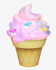#kawaii #cute #pastel #pink #png #magical #tumblr #editing - Ice Cream Cone, Transparent Png, Transparent PNG