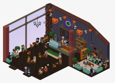 Background Café Habbo, HD Png Download, Transparent PNG