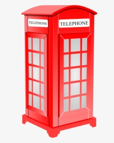 British Phone Booth 1 555px - London Phone Booth Clip Art, HD Png Download, Transparent PNG