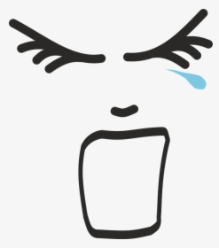 Face In Pain Transparent, HD Png Download, Transparent PNG