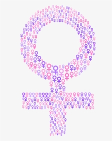 Transparent Feminist Symbol Png - Transparent Pink Venus Symbol, Png Download, Transparent PNG