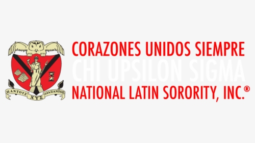 Transparent Corazones En Png - Chi Upsilon Sigma Logo, Png Download, Transparent PNG
