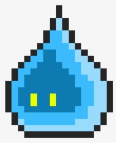 Gota D’ Água - Pixel Art Minecraft Yoshi, HD Png Download, Transparent PNG