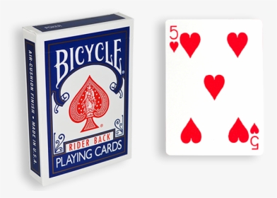 Blue One Way Forcing Deck - Bicycle Playing Cards Transparent Background, HD Png Download, Transparent PNG