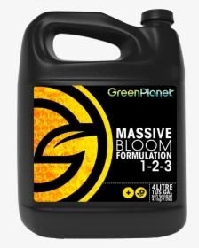 Green Planet Nutrients - Green Planet Massive Bloom Formulation 1 2 3, HD Png Download, Transparent PNG