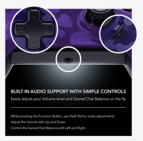 Pdp Stealth Series Wired Xbox Controller, HD Png Download, Transparent PNG