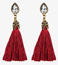 Png Earrings Red Hd, Transparent Png, Transparent PNG