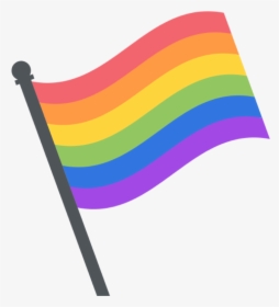 Transparent Pastel Rainbow Png - Transparent Pride Flag Emoji, Png Download, Transparent PNG