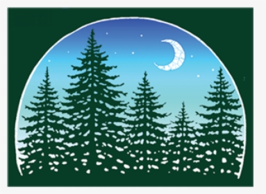 Forest Moon Sticker 6 - Mountain Steal Your Face Sticker, HD Png Download, Transparent PNG
