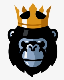 Internet Gorillas - Bear With Crown Logo, HD Png Download, Transparent PNG