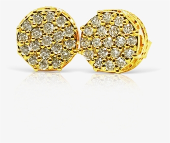10k Yellow Gold - Earrings, HD Png Download, Transparent PNG