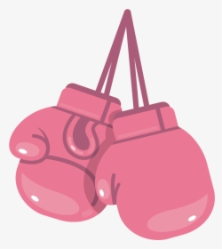 Pink Boxing Gloves Clipart - Pink Boxing Gloves Png, Transparent Png, Transparent PNG