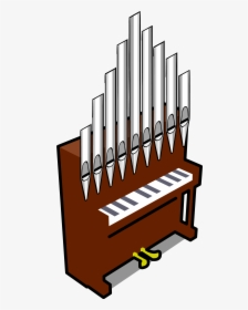 Keyboard Clipart Organ - Free Clip Art Piano, HD Png Download, Transparent PNG