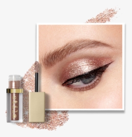 Eyes That Mesmerize - Stila Glitter & Glow Liquid Eye Shadow Gold Goddess, HD Png Download, Transparent PNG