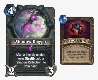 Rogue Shadow Reflection Hearthstone, HD Png Download, Transparent PNG