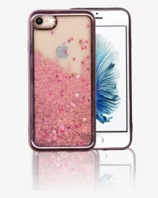 Iphone 8/7 Mm Electroplated Glitter Case With Stars - Mobile Phone Case, HD Png Download, Transparent PNG